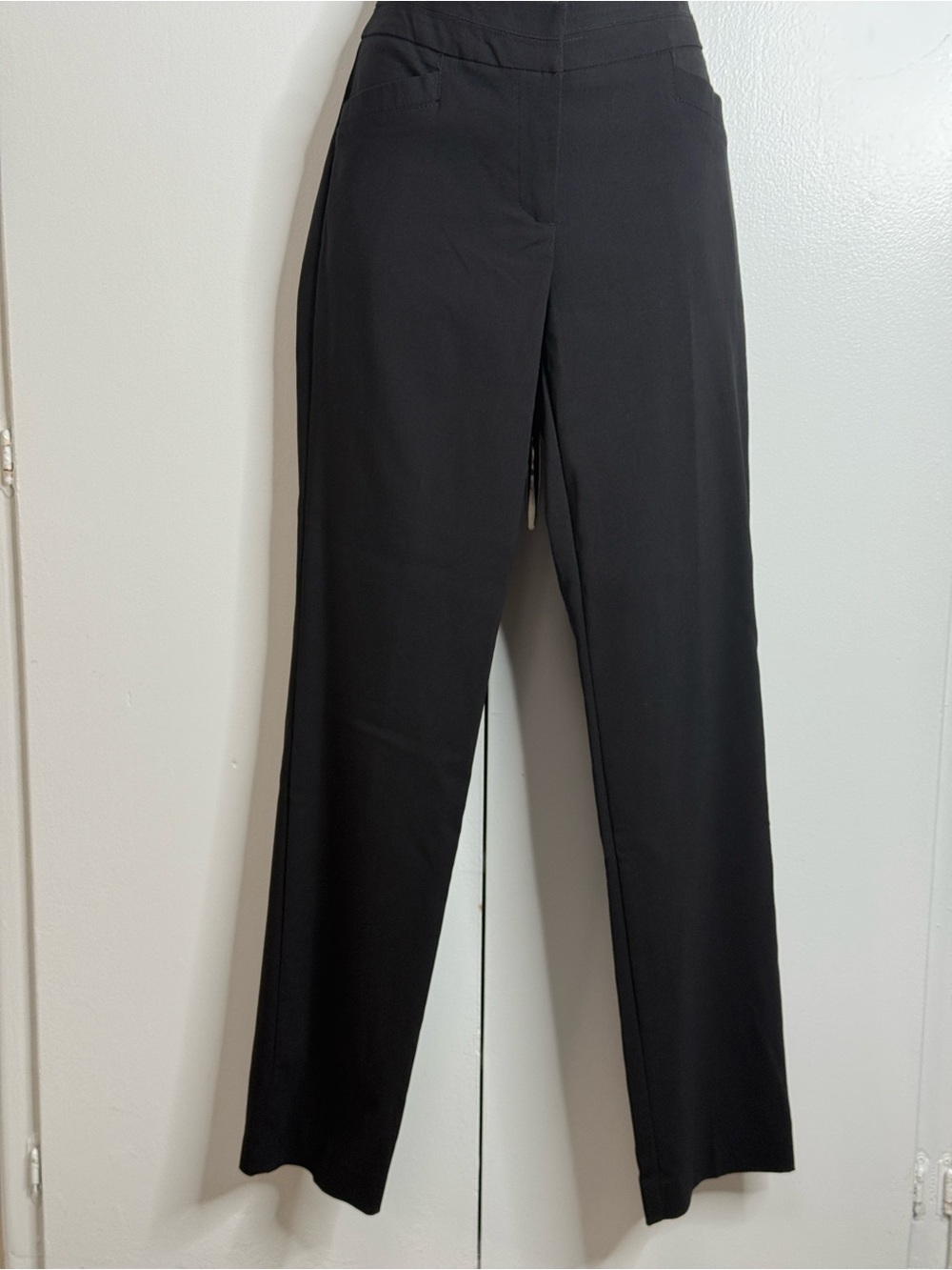 Briggs Black Straight-Leg Dress Women Trousers Size 4 - NWOT